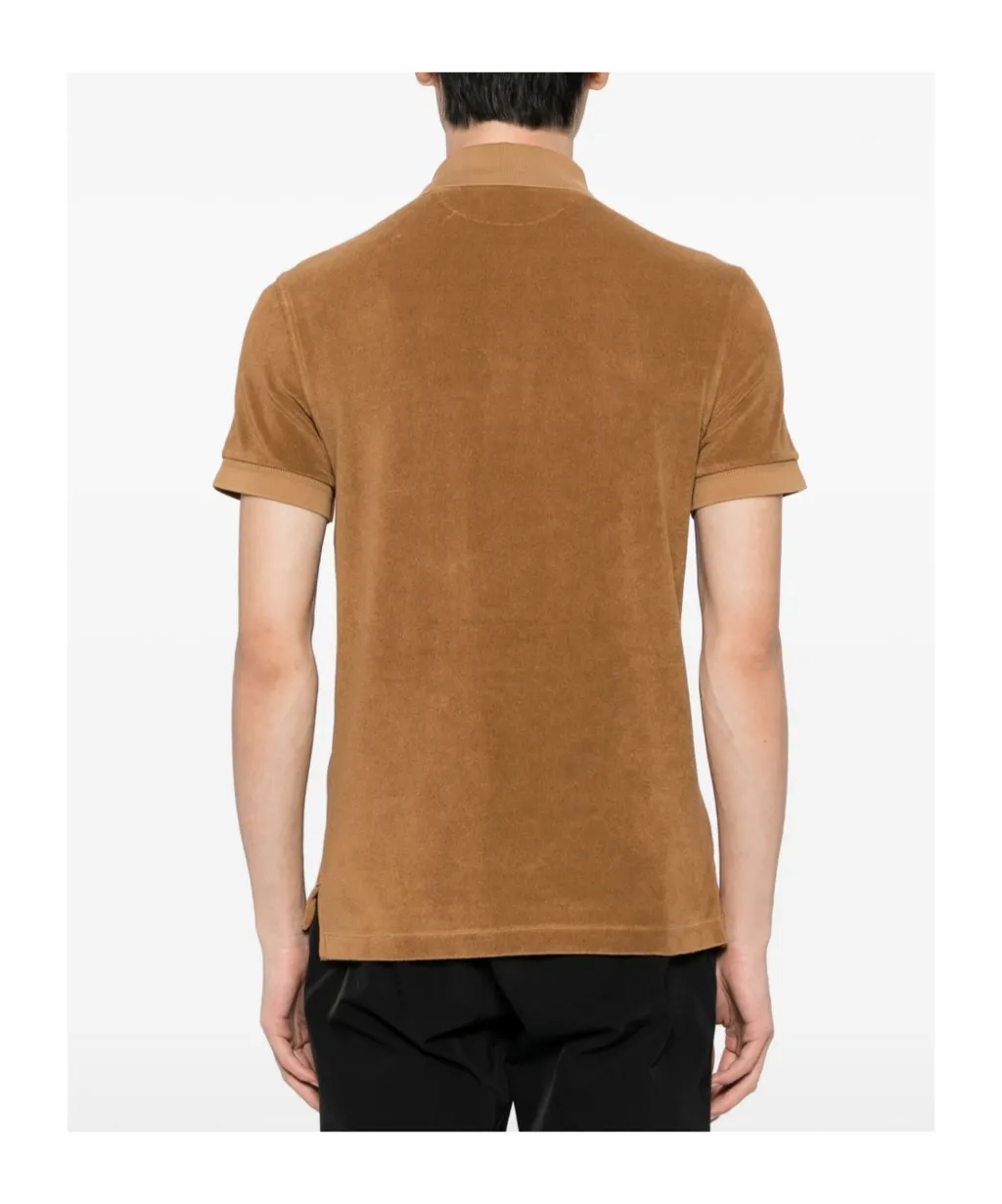 Cotton-Blended Polo Shirt