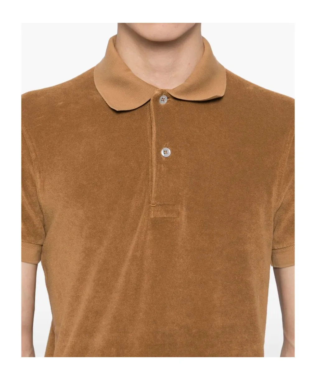 Cotton-Blended Polo Shirt