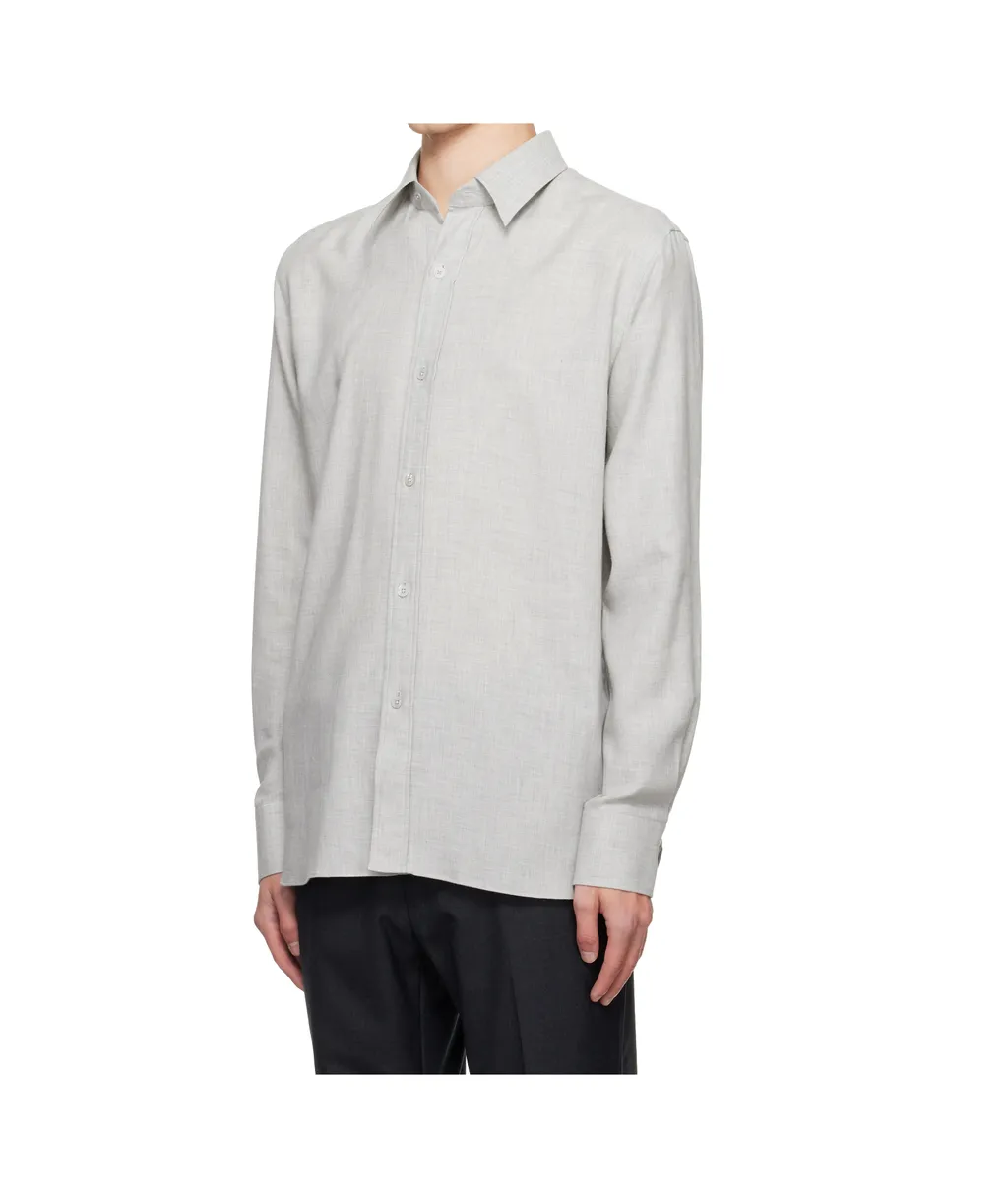 Melange Fluid Shirt