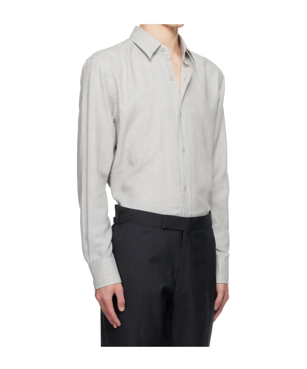 Melange Fluid Shirt