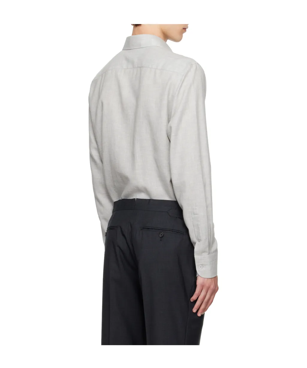 Melange Fluid Shirt