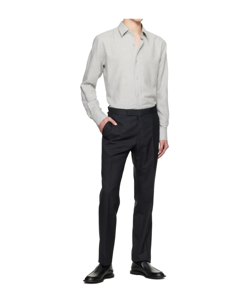 Melange Fluid Shirt