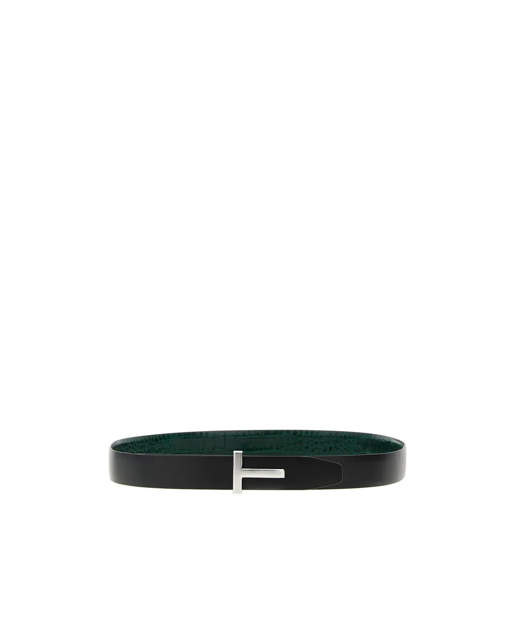 Logo Buckled Belt