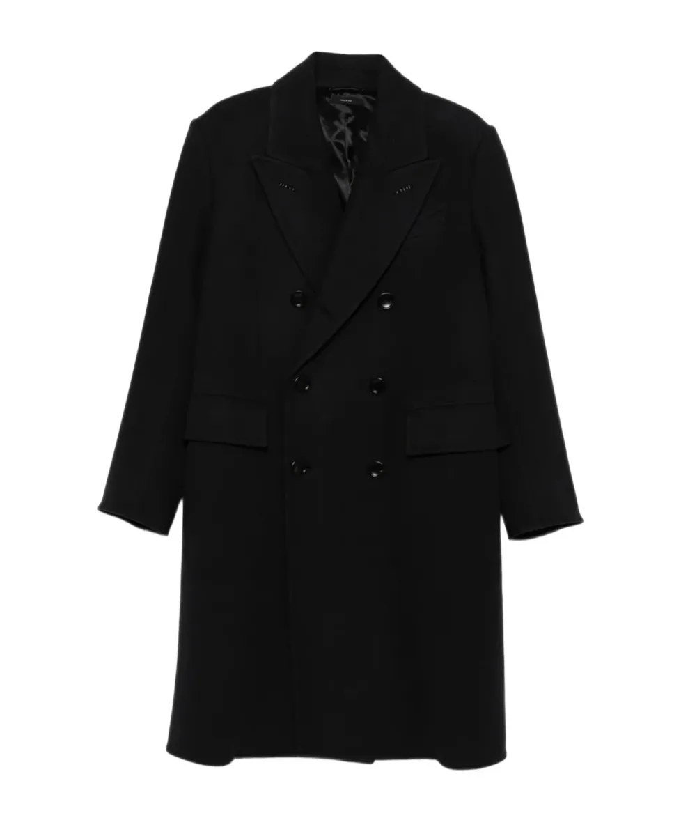 Double Splittable Twill Coat