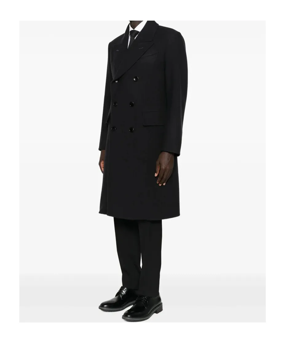 Double Splittable Twill Coat