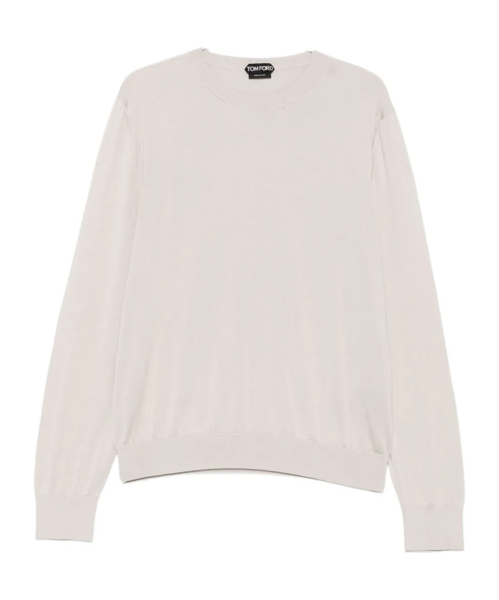 Crew-Neck Long-Sleeve Sweater