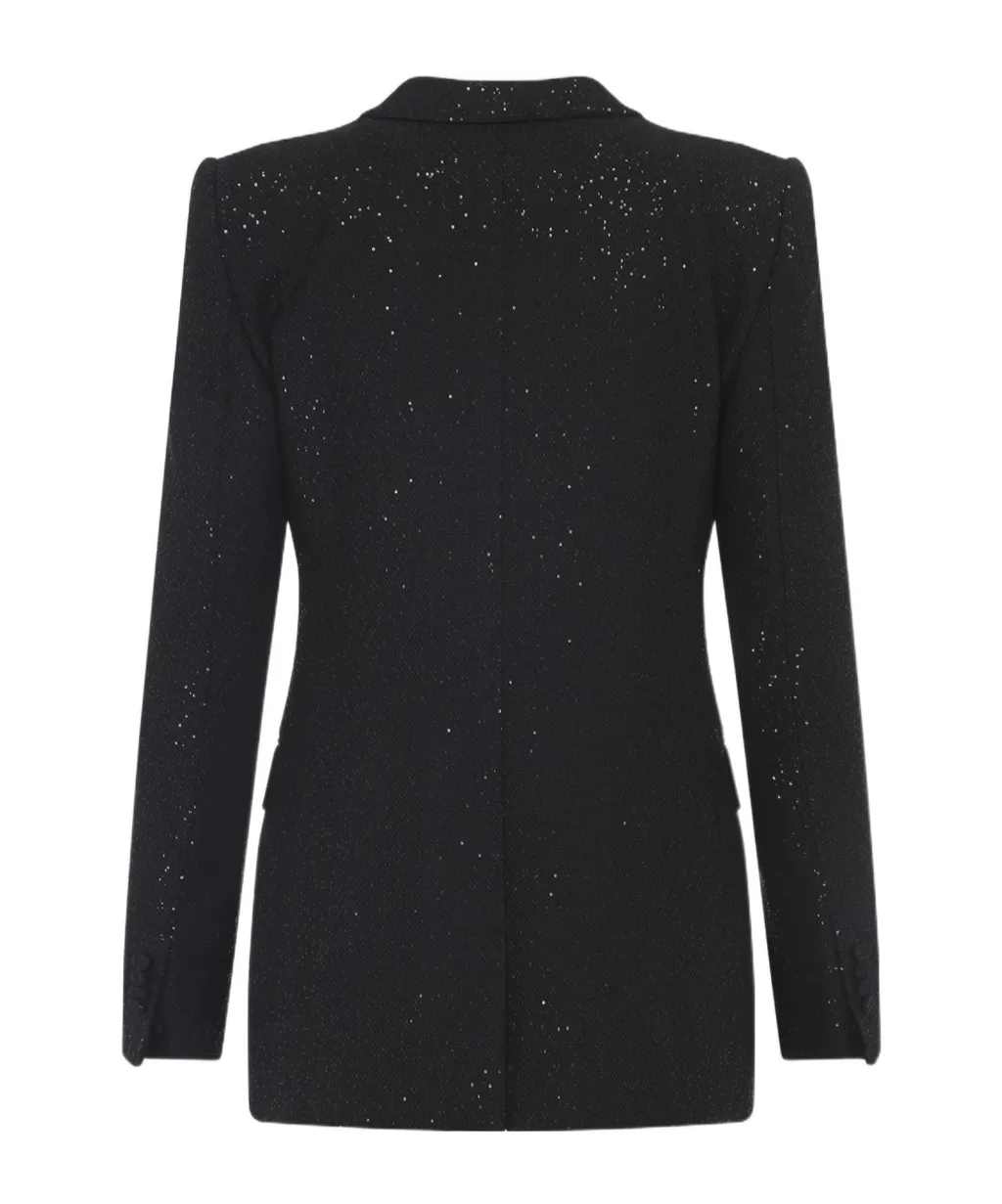 Sequined Single Breasted Jacket