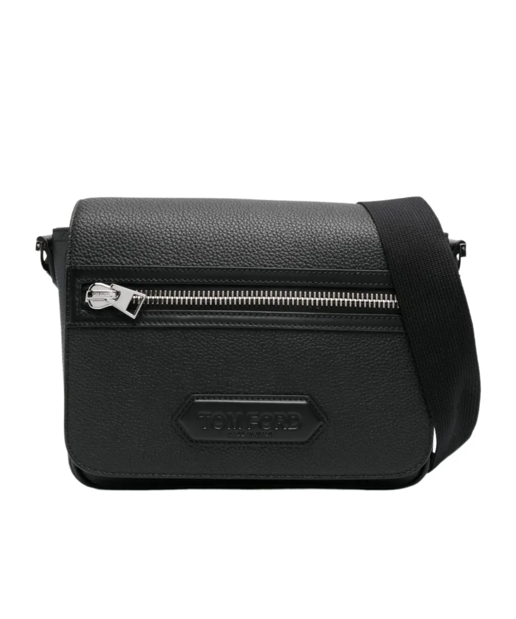 Logo Patch Shoulder Bag