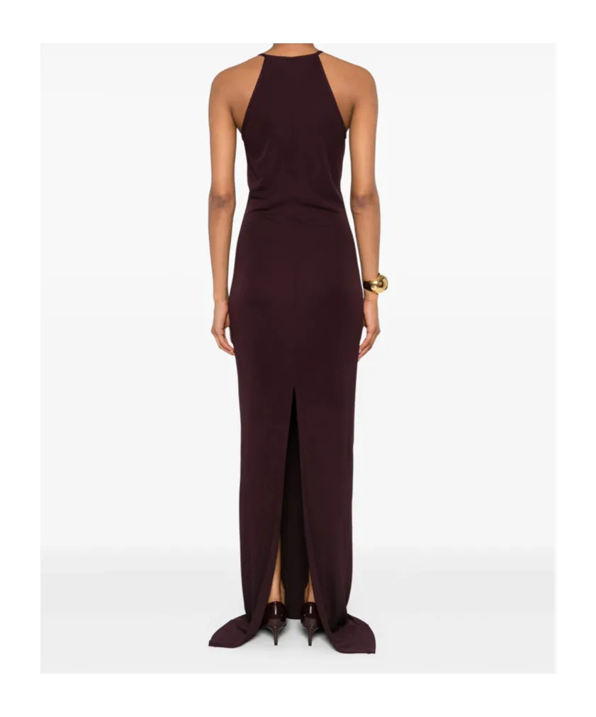 Halterneck Maxi Gown
