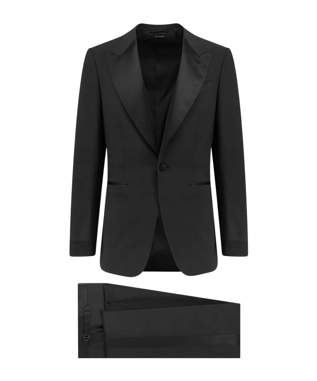 Single-Breasted Evening Tuxedo Suit