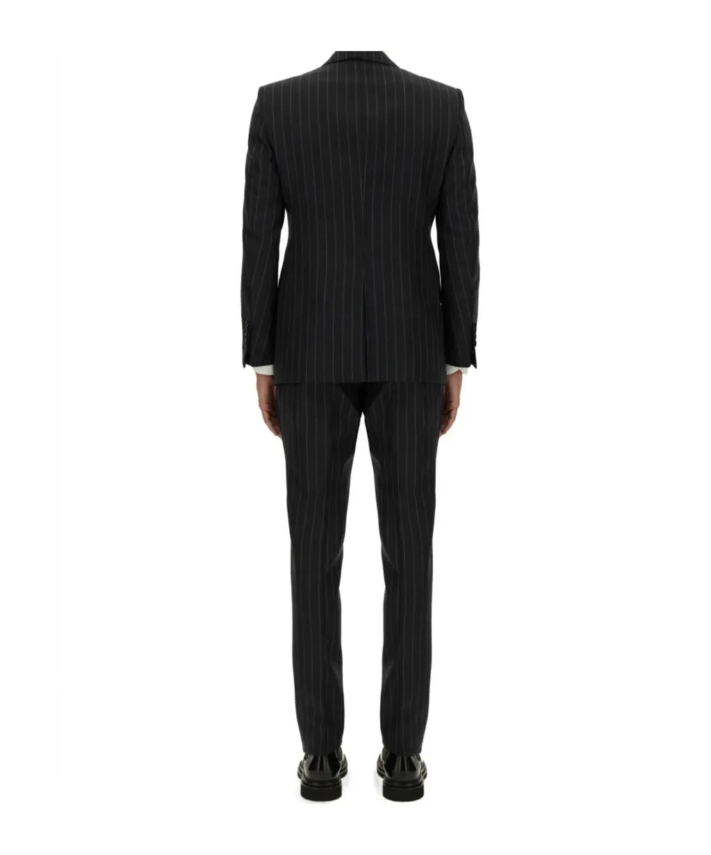 Two-Piece Striped Suit