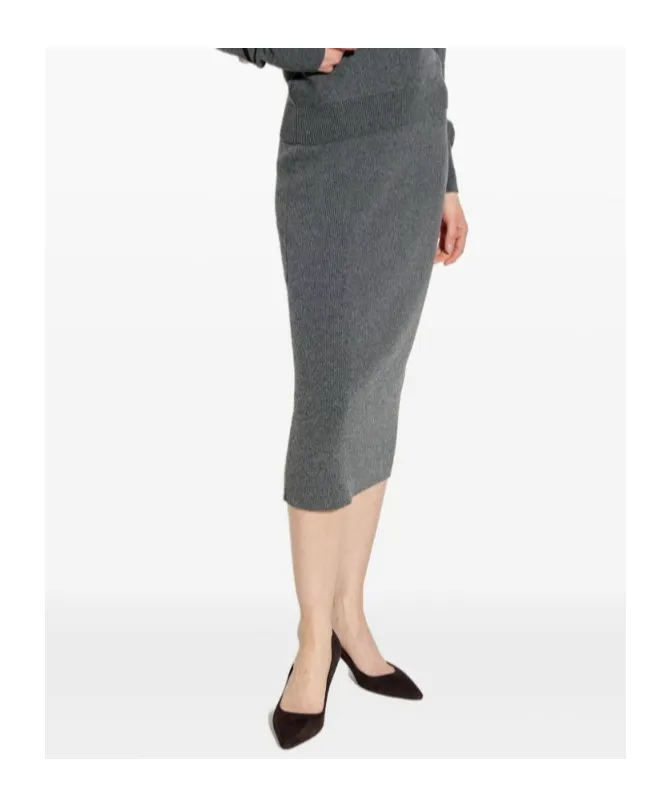 Knitted Midi Skirt