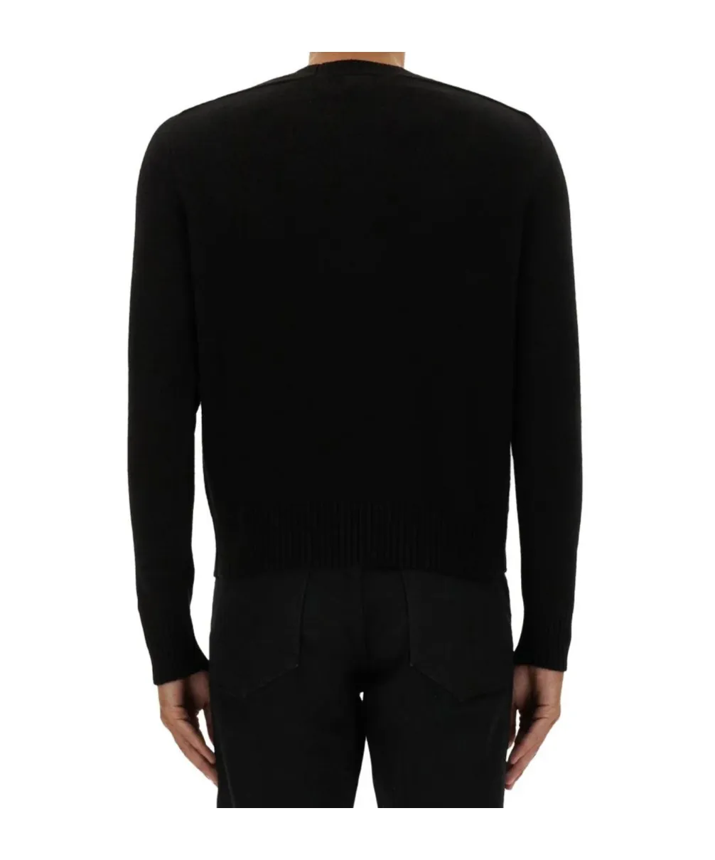 Round-Neck Cashmere Sweater