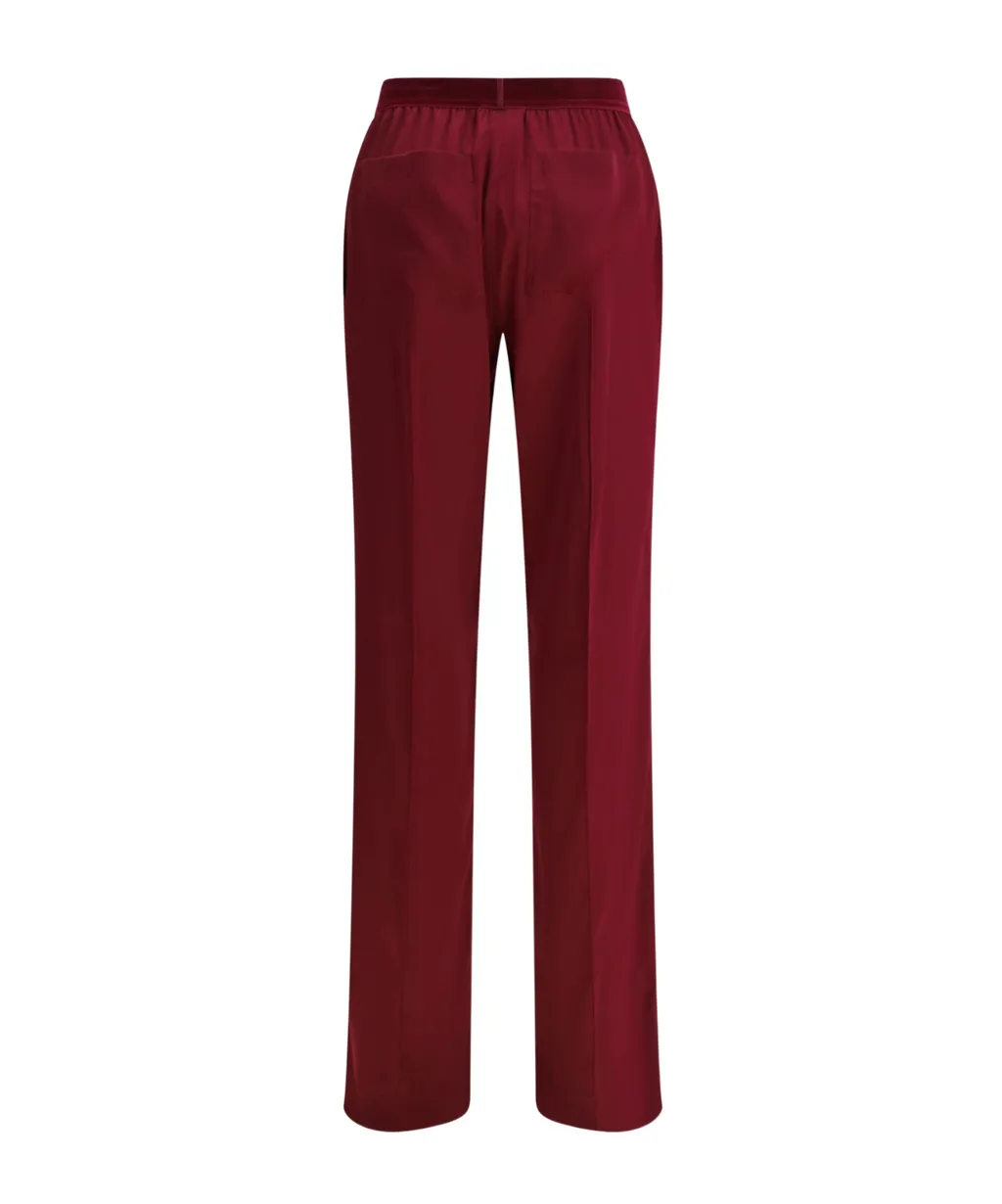 Stretch Satin Pj Pants