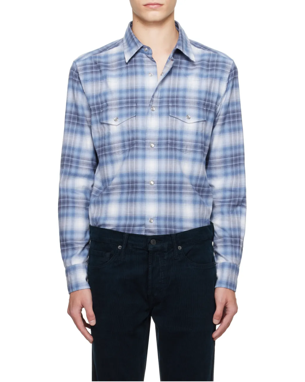 Long Sleeved Checked Shirt