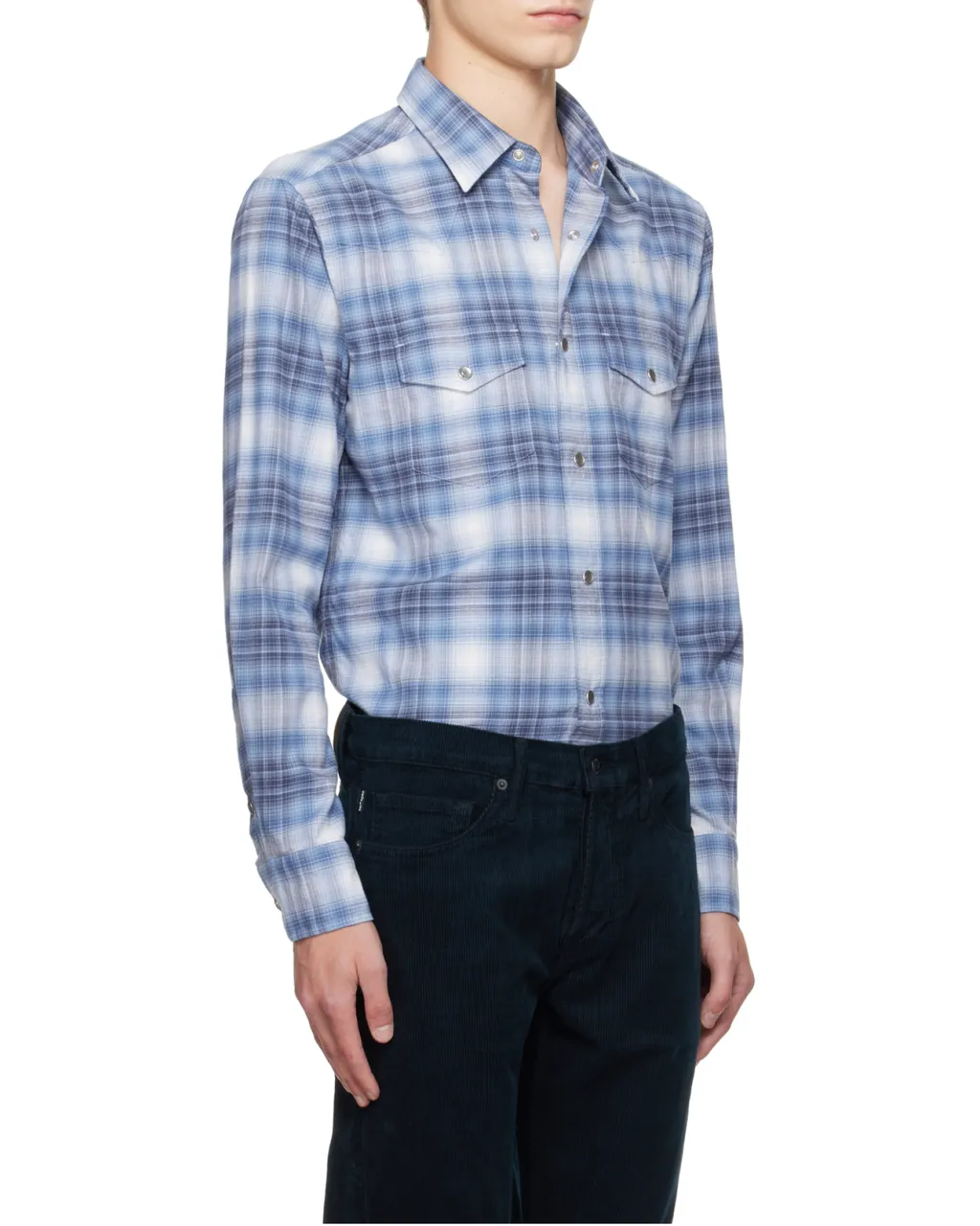 Long Sleeved Checked Shirt