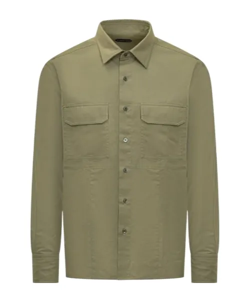 Long Sleeved Buttoned Shirt