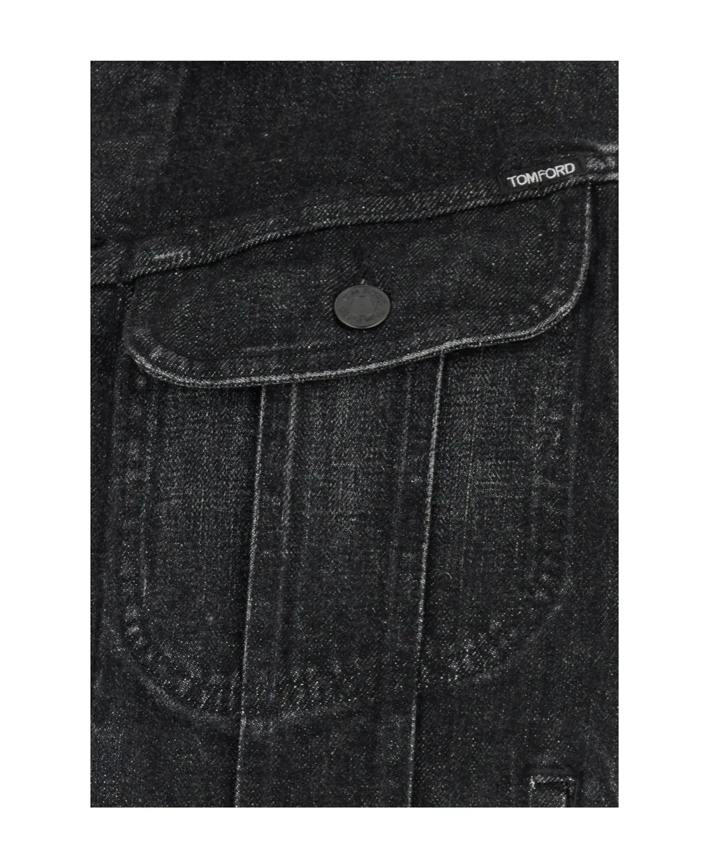 Long-Sleeved Denim Jacket