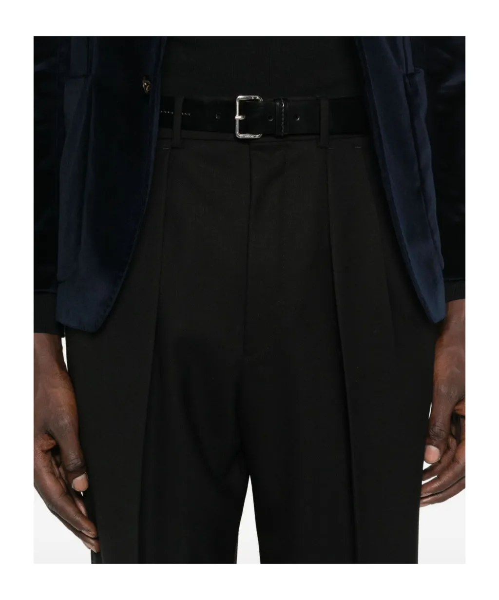 Pleated-Front Trousers
