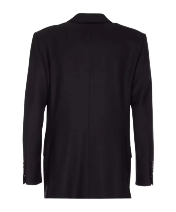 Wool Double-Breasted Coat