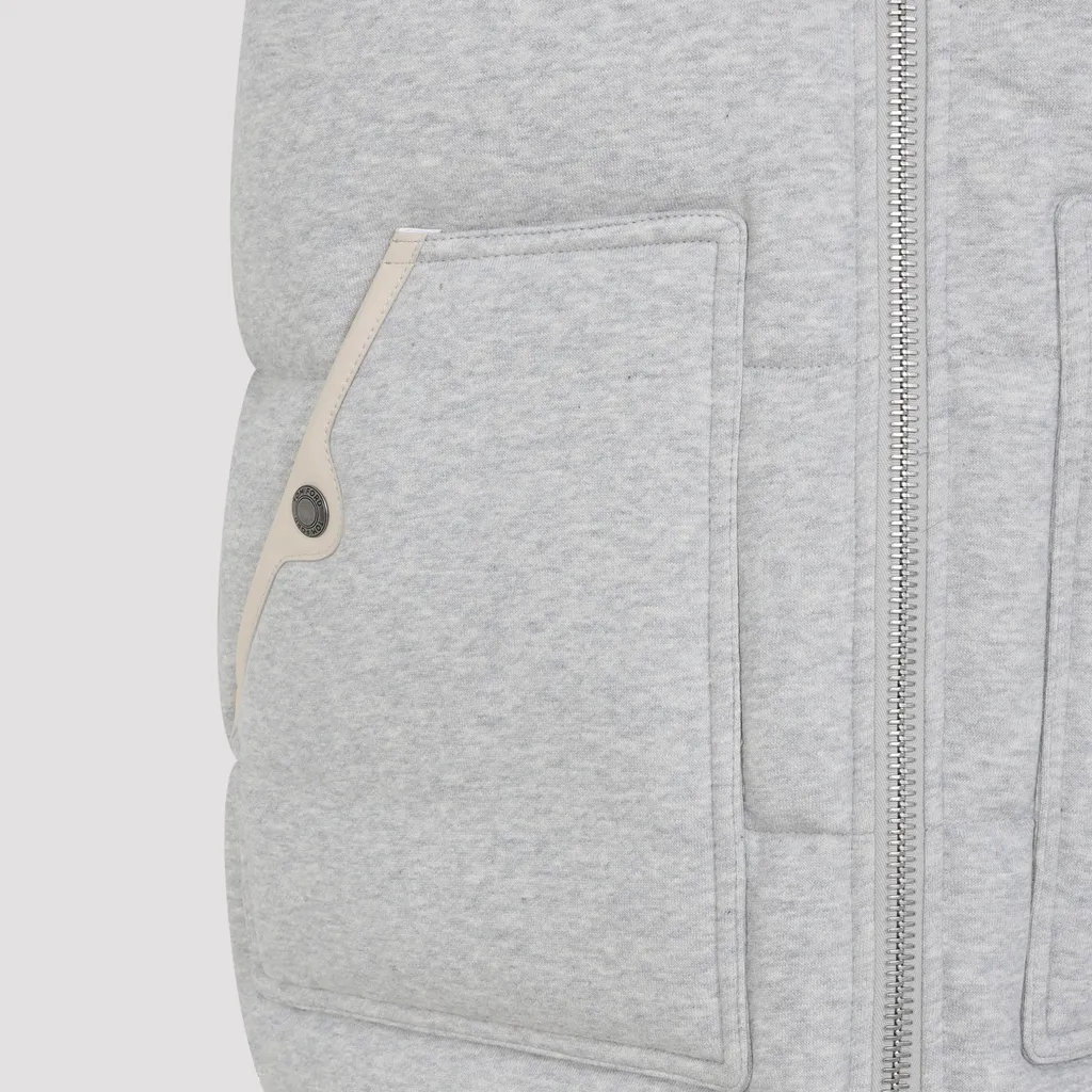 Quilted Panelled Vest