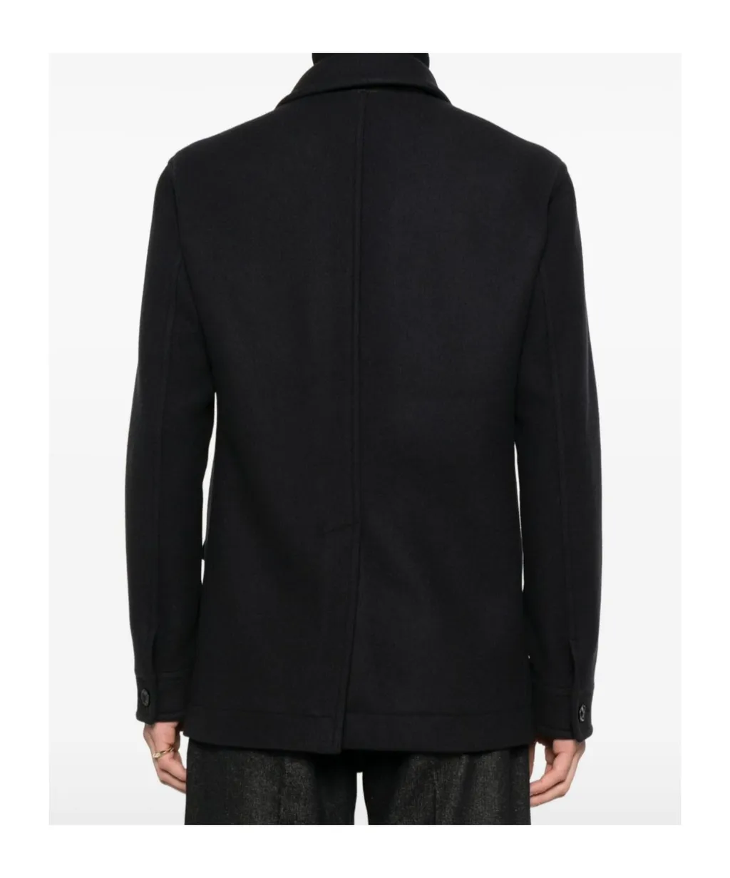 Flap-Pocket Button-Front Jacket