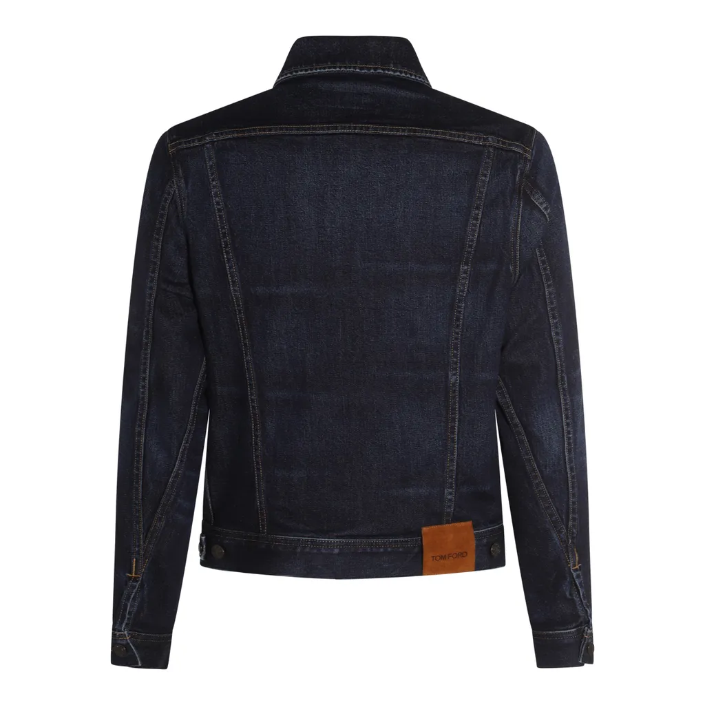 Buttoned Denim Jacket