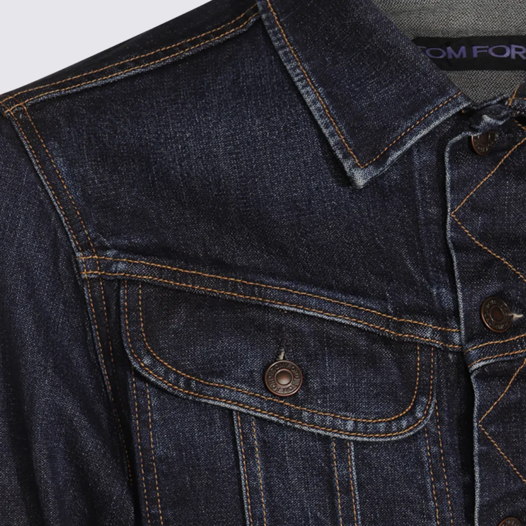Buttoned Denim Jacket