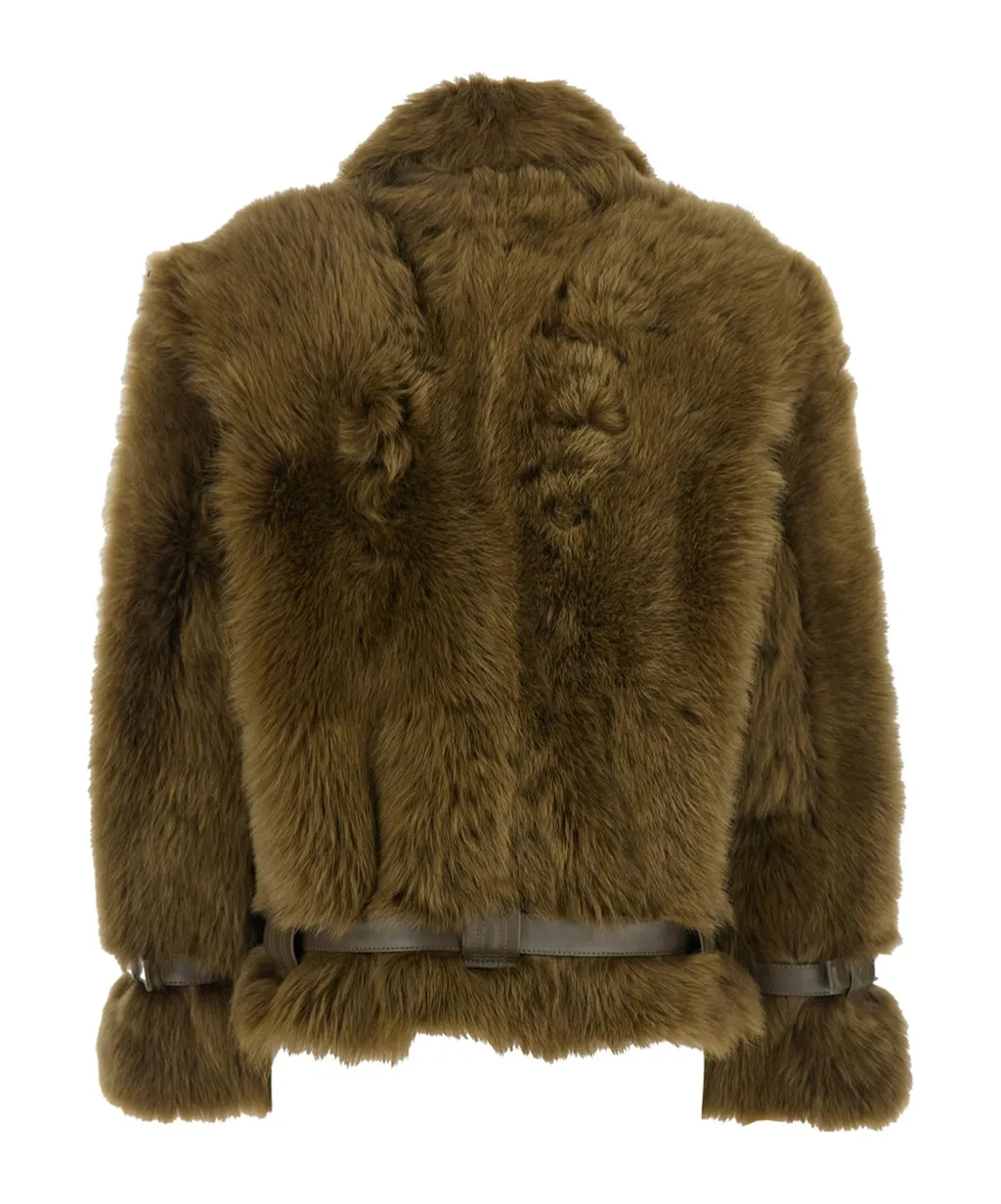 Belted Zipped Jacket