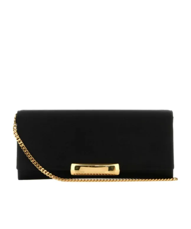 Satin Bar Clutch Bag