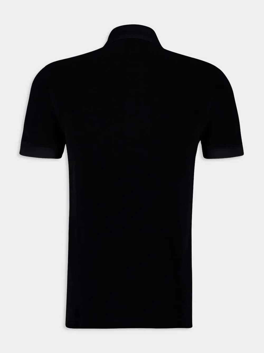 Short Sleeved Towelling Polo Shirt