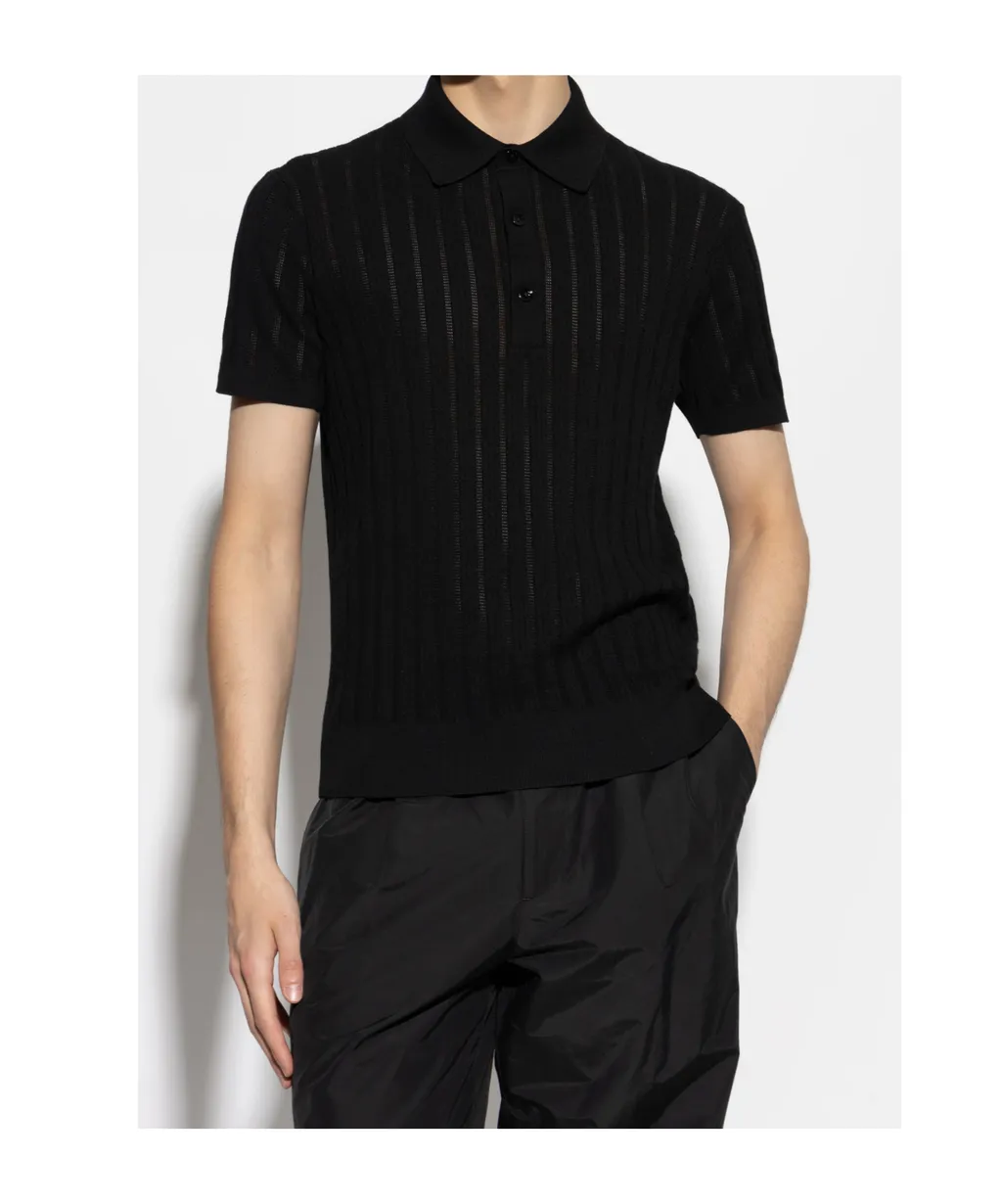Short-Sleeved Polo Shirt