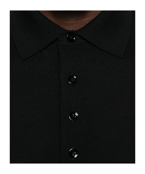 Long Sleeved Polo Shirt