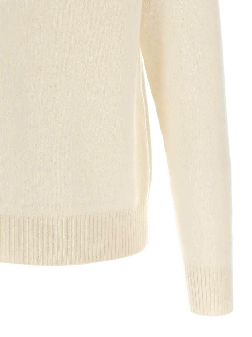 Half Zipped Knit Sweater