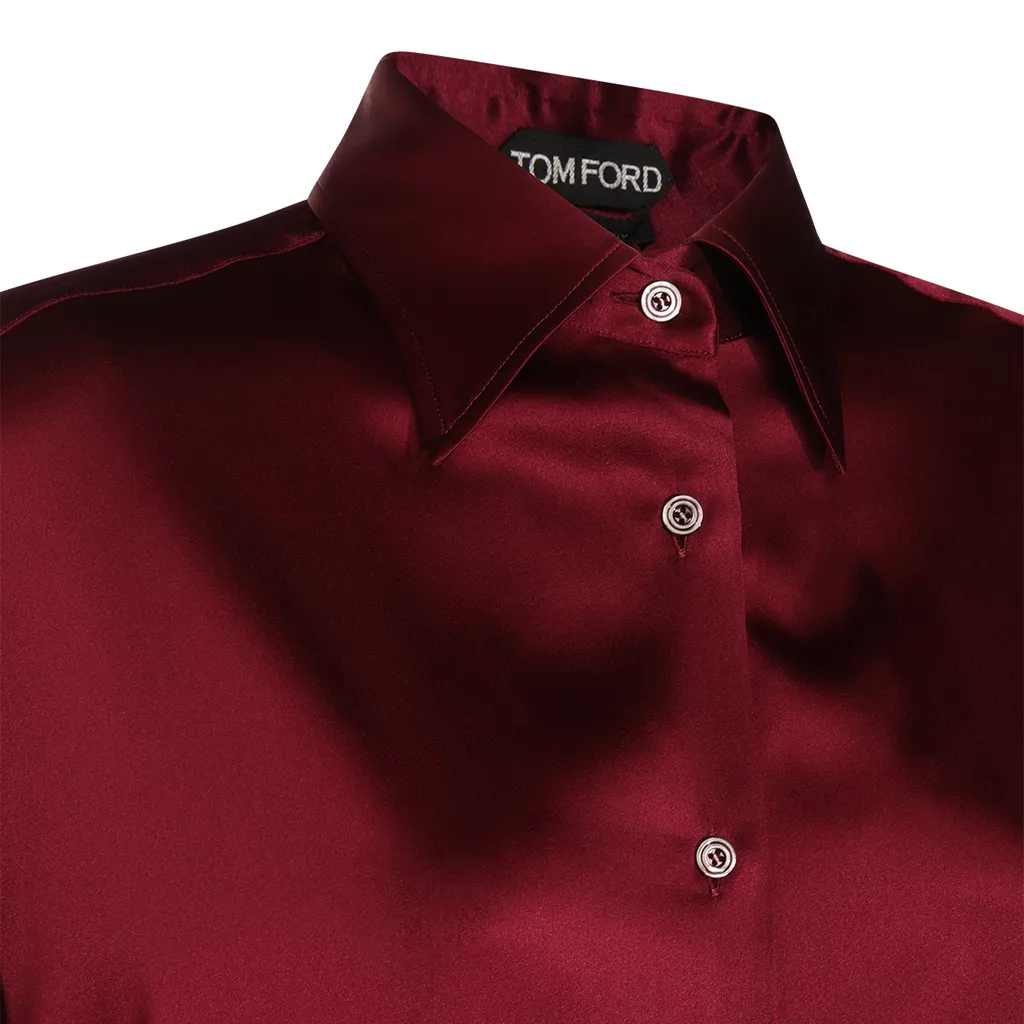 Satin Relaxed Fit Shirt
