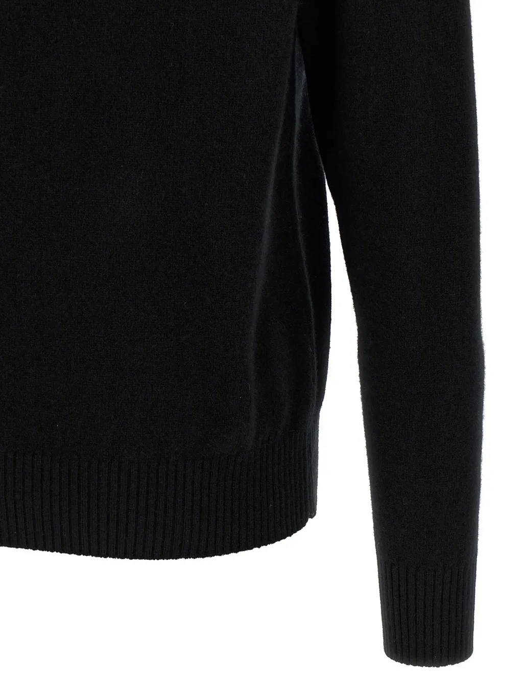 Half Zipped Knit Sweater
