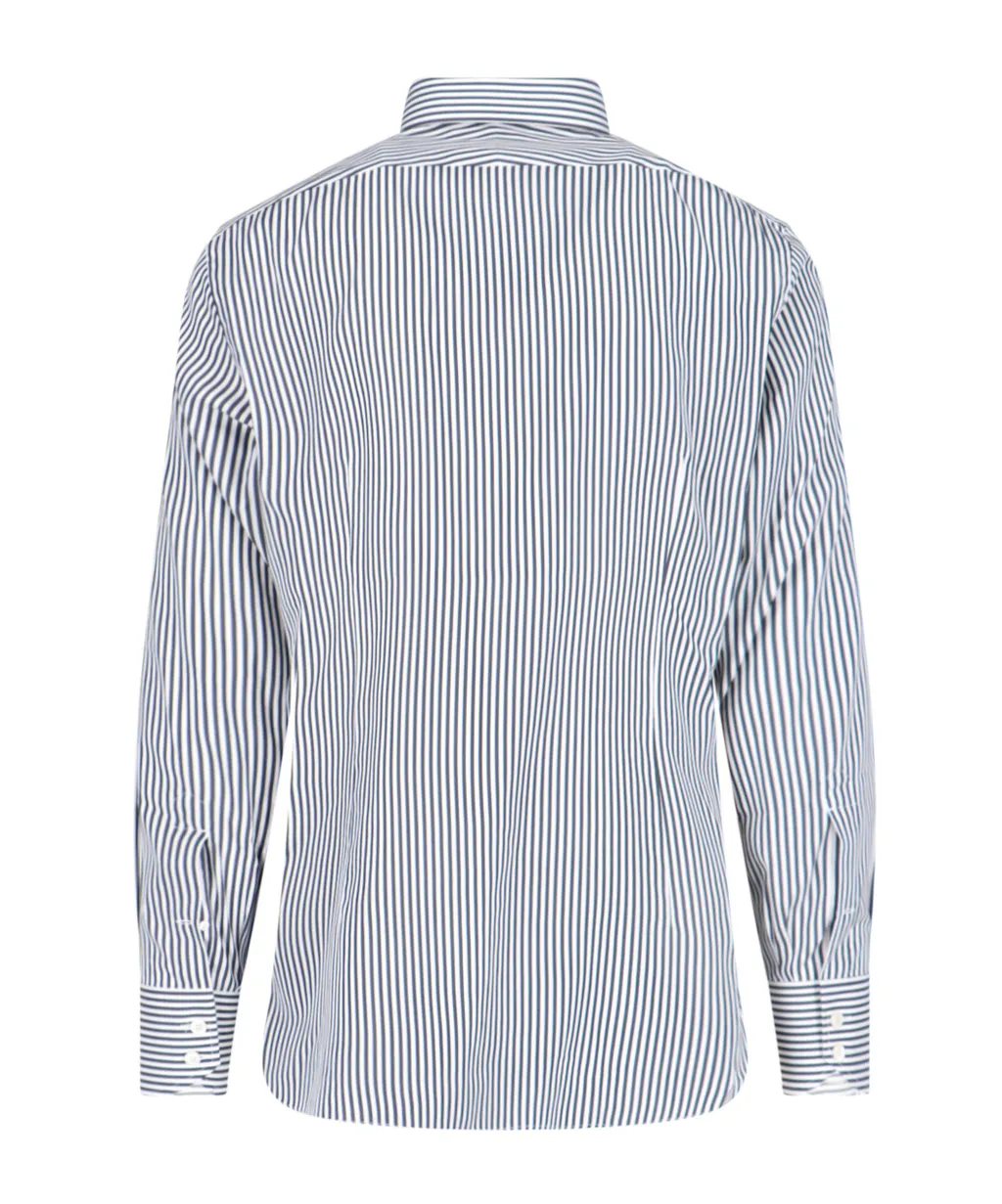 Striped Long-Sleeved Shirt