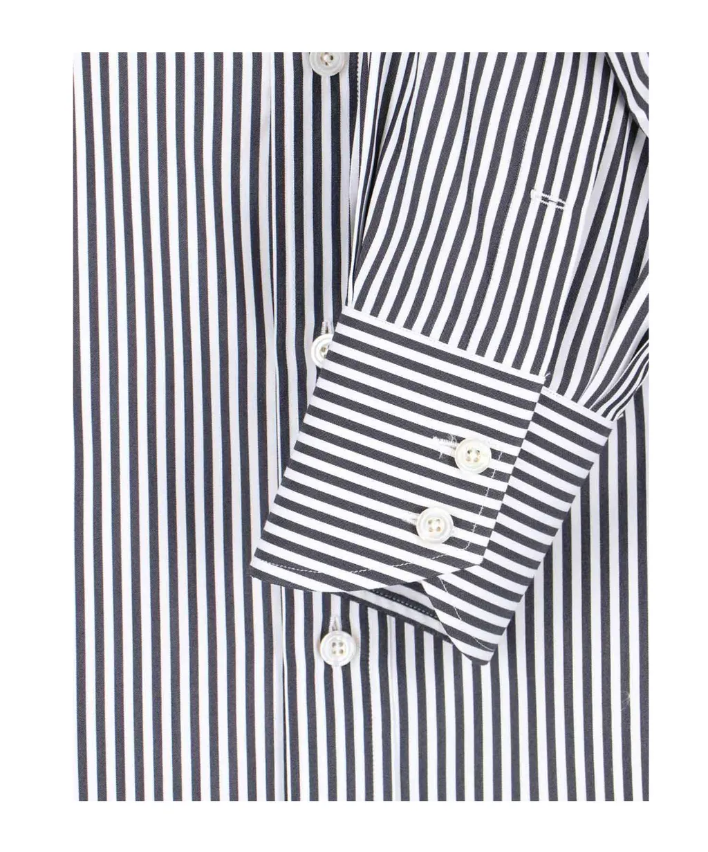 Striped Long-Sleeved Shirt