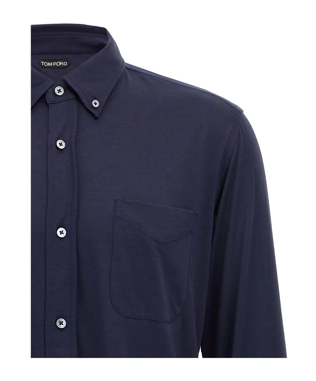 Long Sleeved Buttoned Shirt