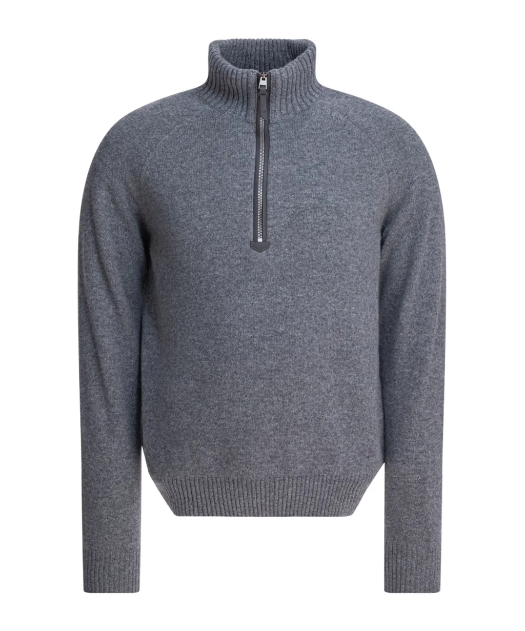 Half Zipped Knitwear Jumper