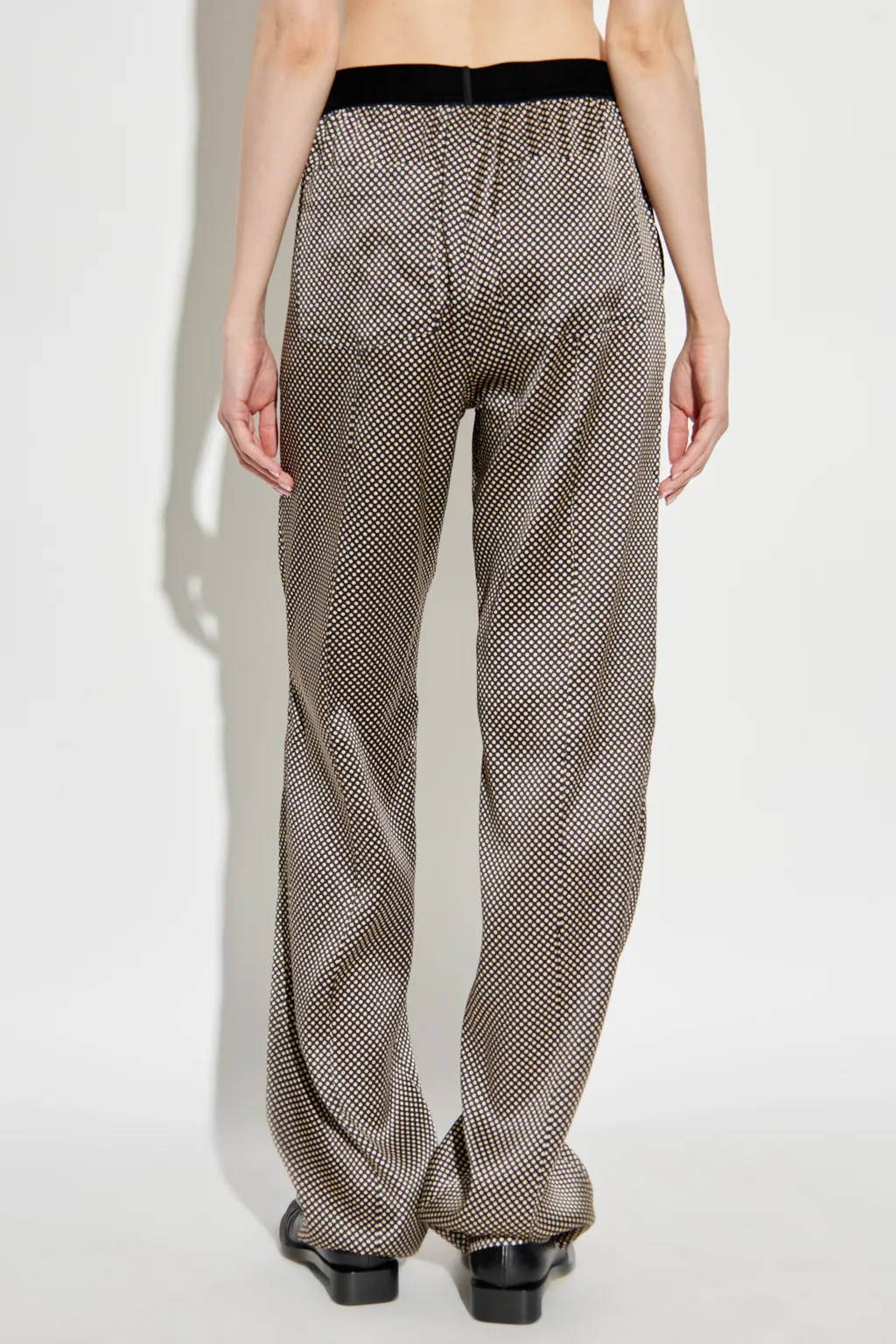 Polka Dot Printed Pants