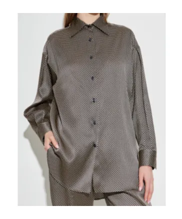 Polka Dot Printed Shirt