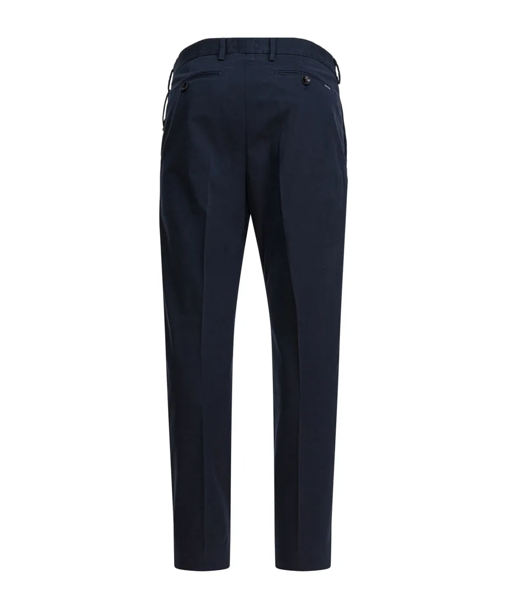 Straight Leg Twill Chino Trousers