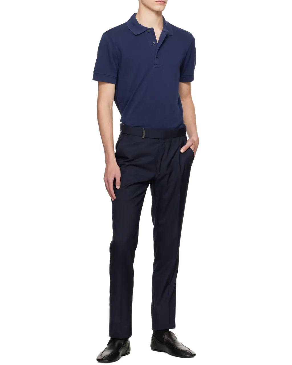 Short-Sleeved Polo Shirt