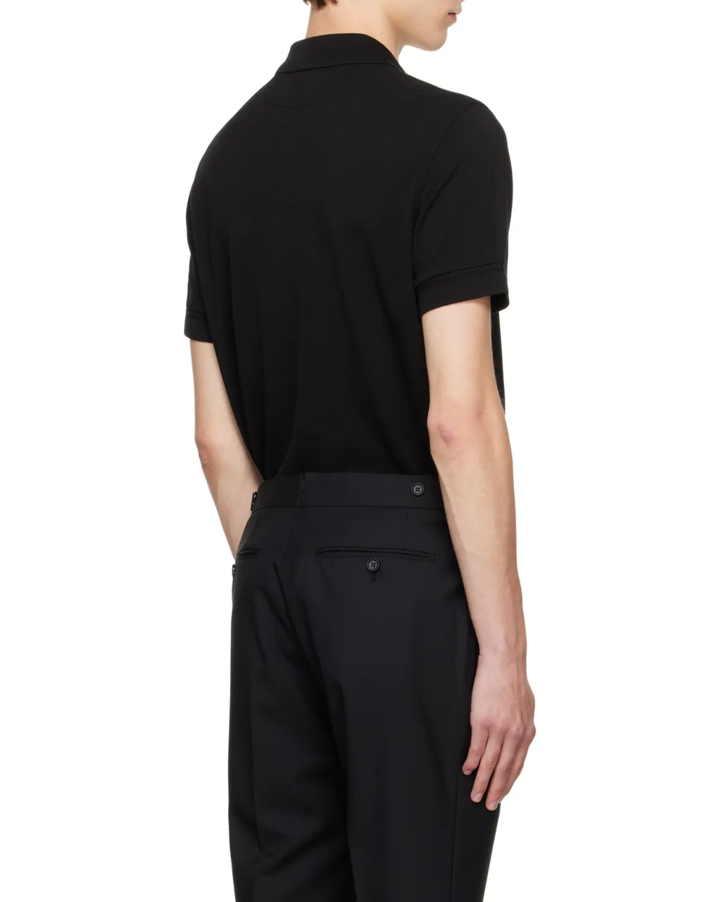 Short-Sleeved Polo Shirt