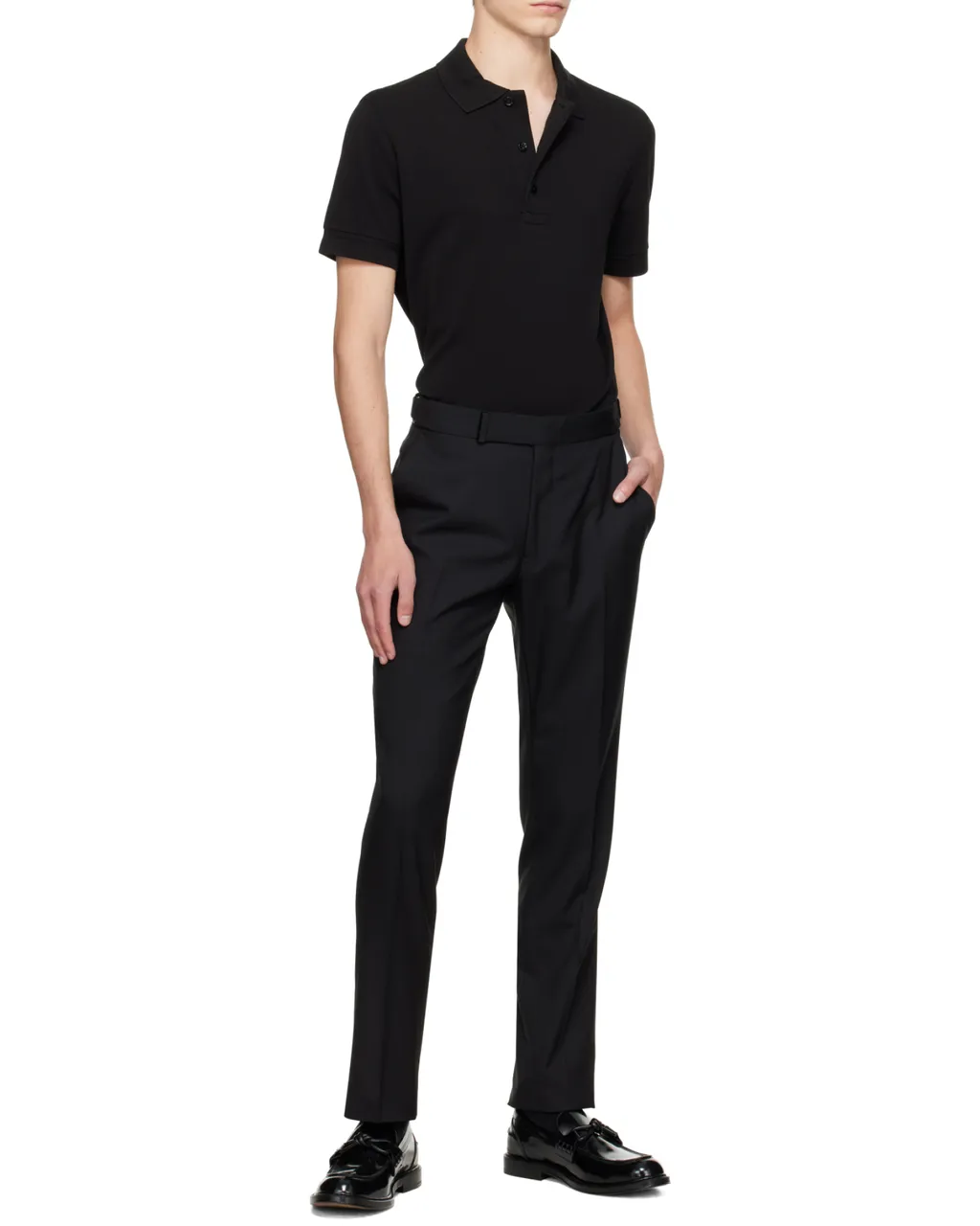 Short-Sleeved Polo Shirt