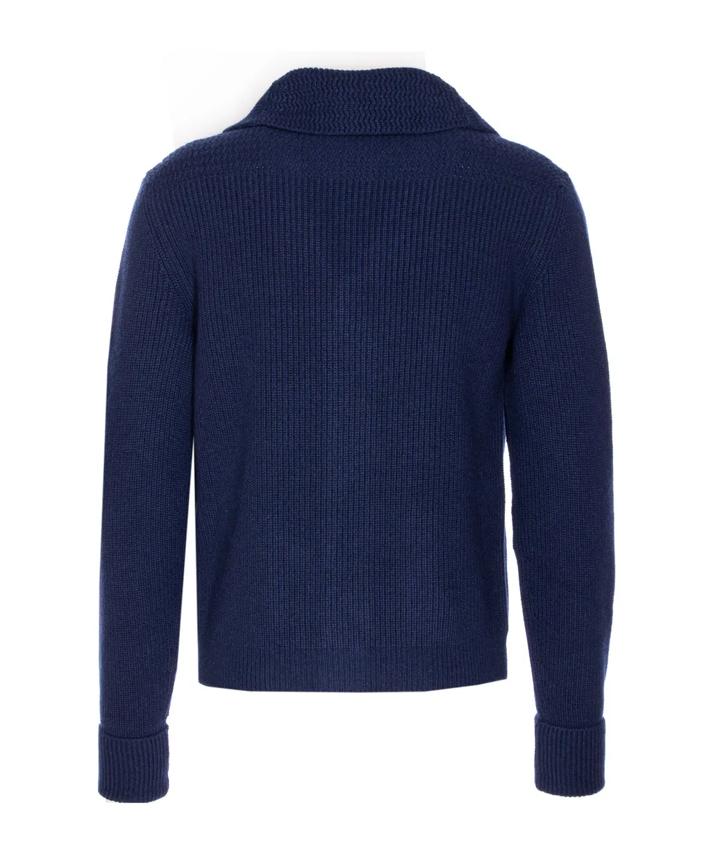 V-Neck Buttoned Cardigan