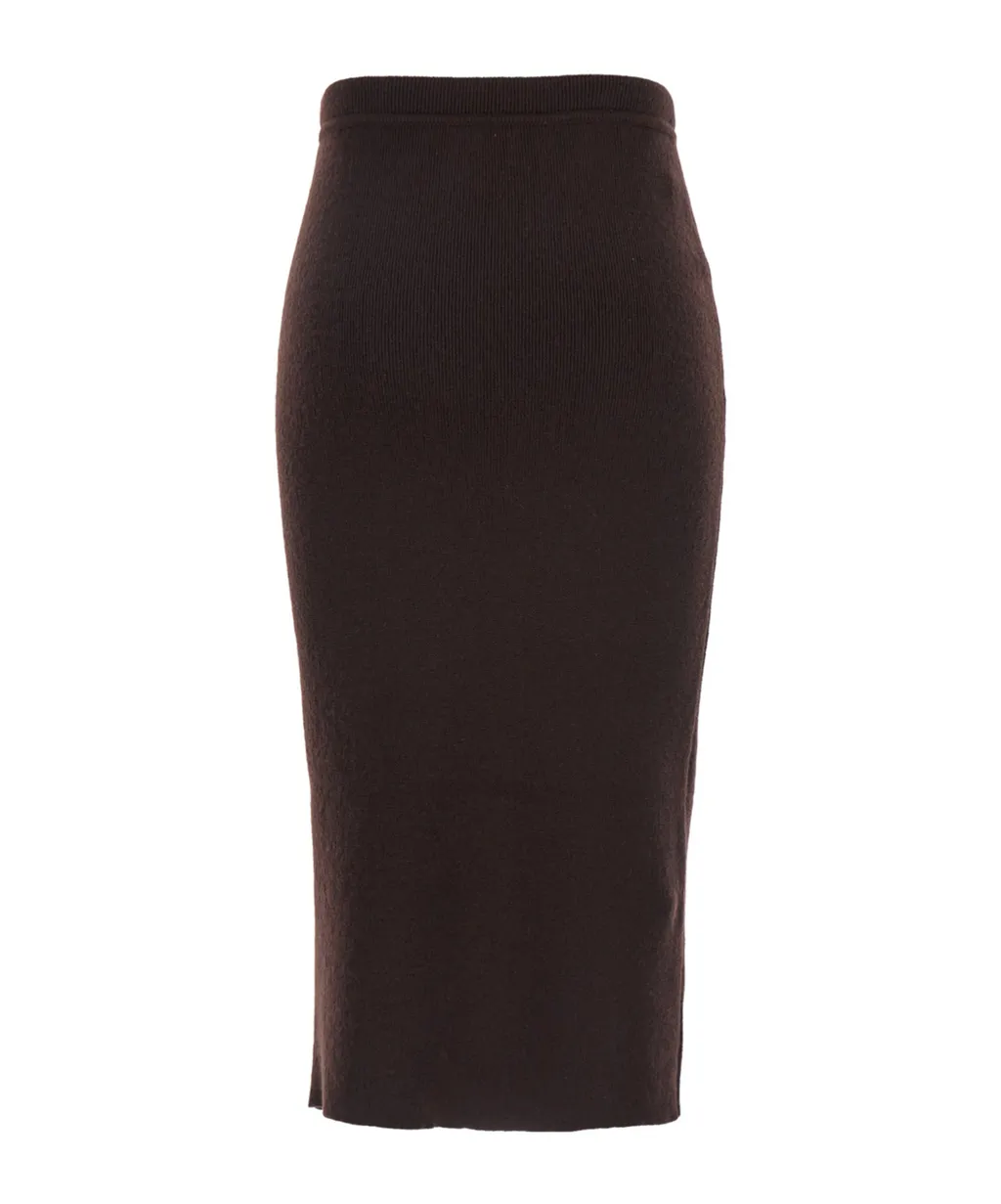 Knitted Midi Skirt