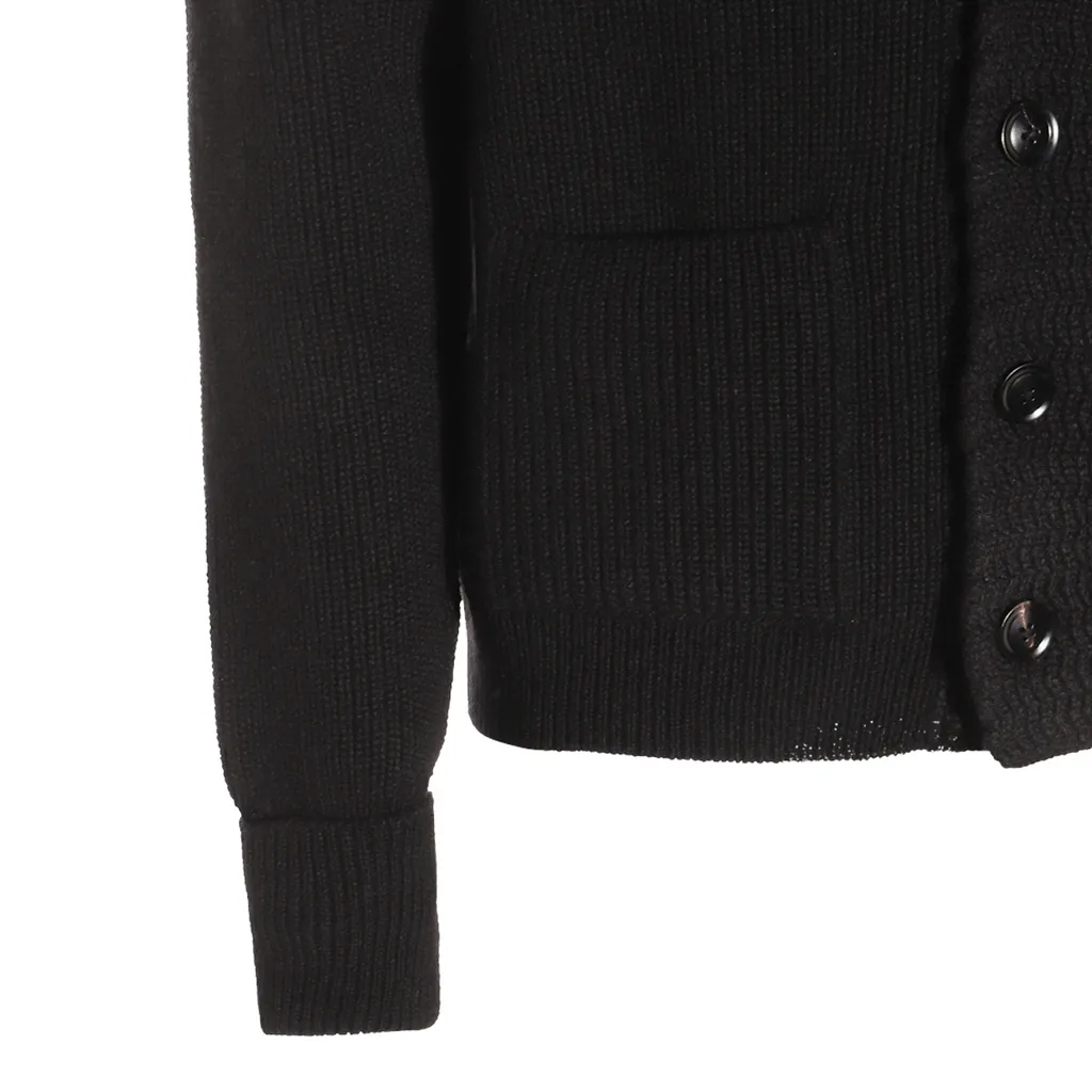 V-Neck Buttoned Cardigan