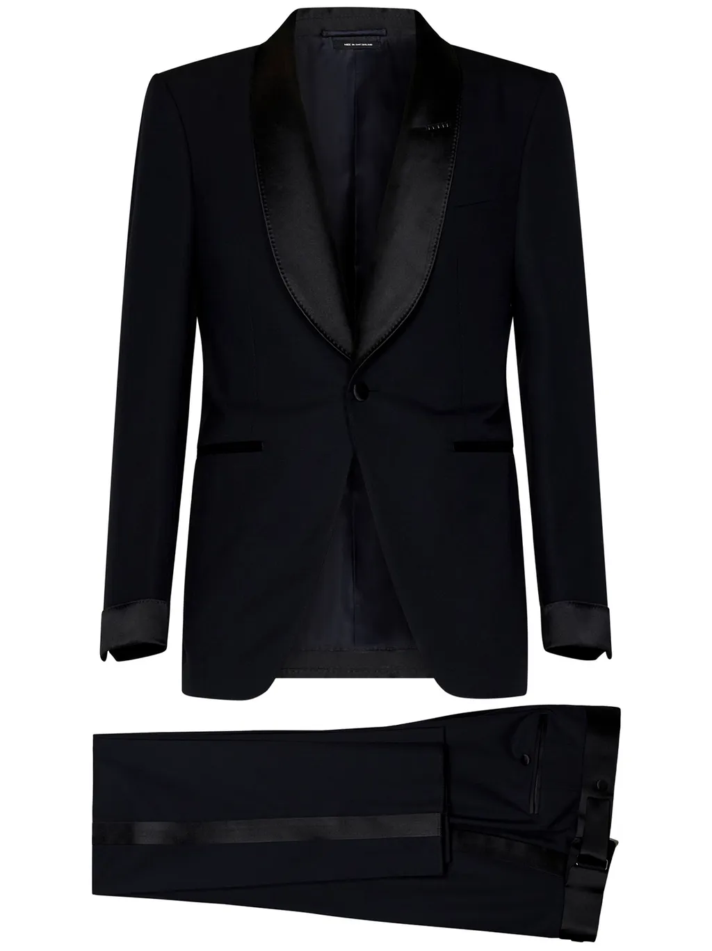 Single-Breasted Tailored Suit